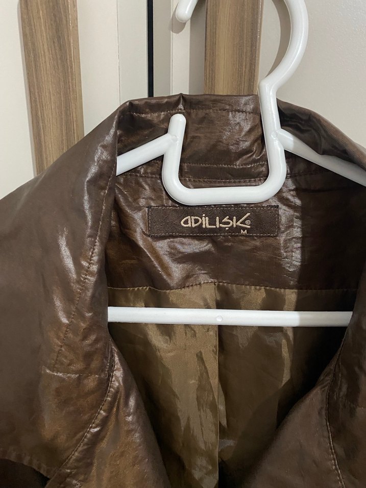 Adil Işık Deri Görünümlü Trençkot - Görsel 2