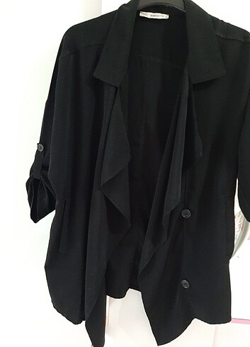 xs Beden siyah Renk Benedetto ince ceket