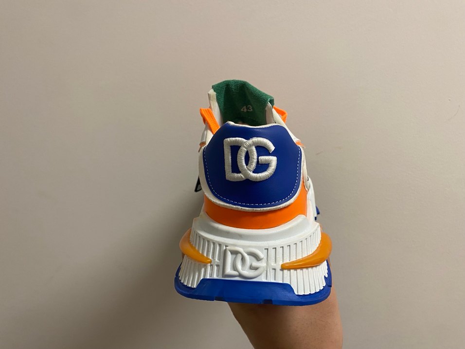 Orijinal Dolge&Gabbana Erkek Mixed Materyal Spor Ayakkabı - Görsel 4