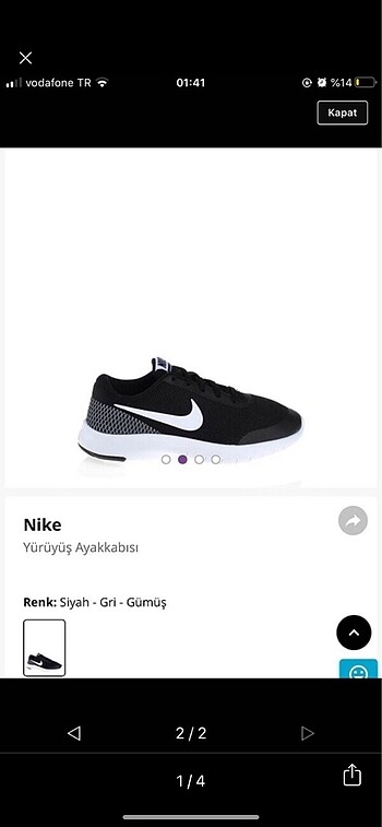 Nike spor ayakkabı