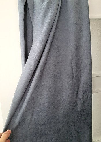 kot mavisi Düz Normcore Perde - Görsel 2