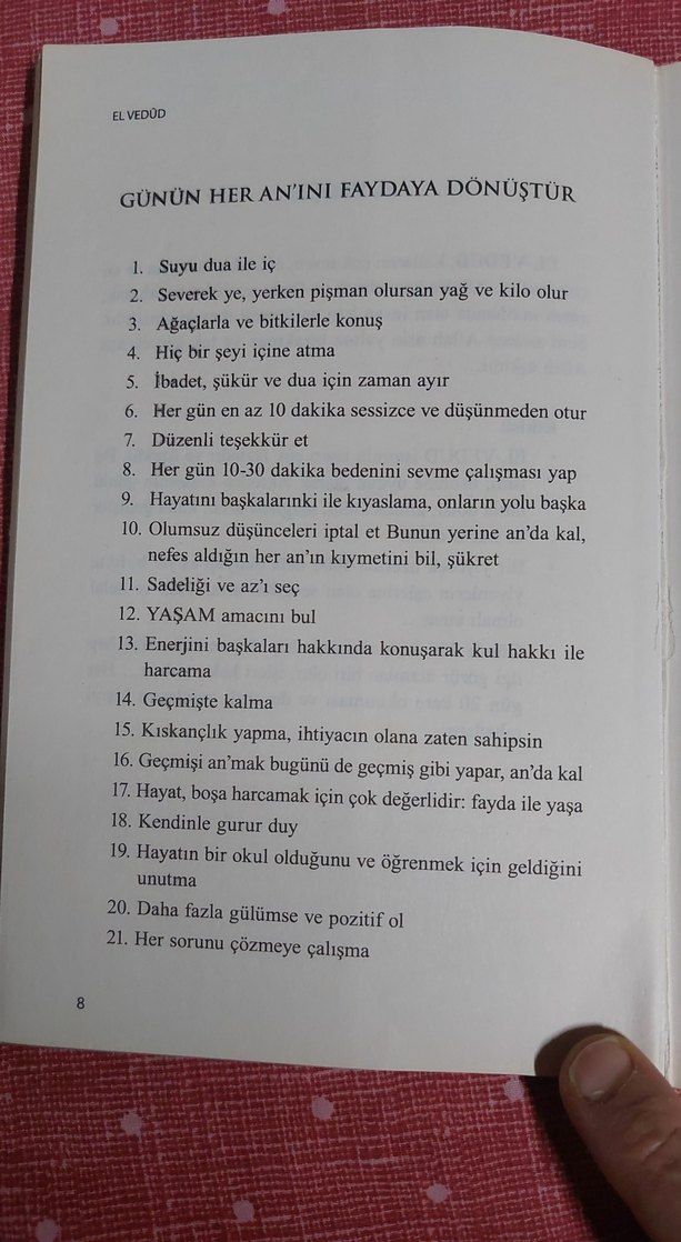 El Vedûd - Dua ve Ritüeller Kitabı - Görsel 2