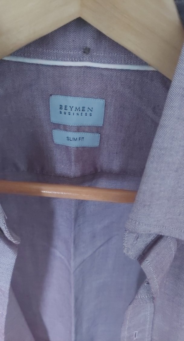 Orijinal Beymen Marka,Erkek Gömlek, Uzun Kollu, Regular Fit - Görsel 2