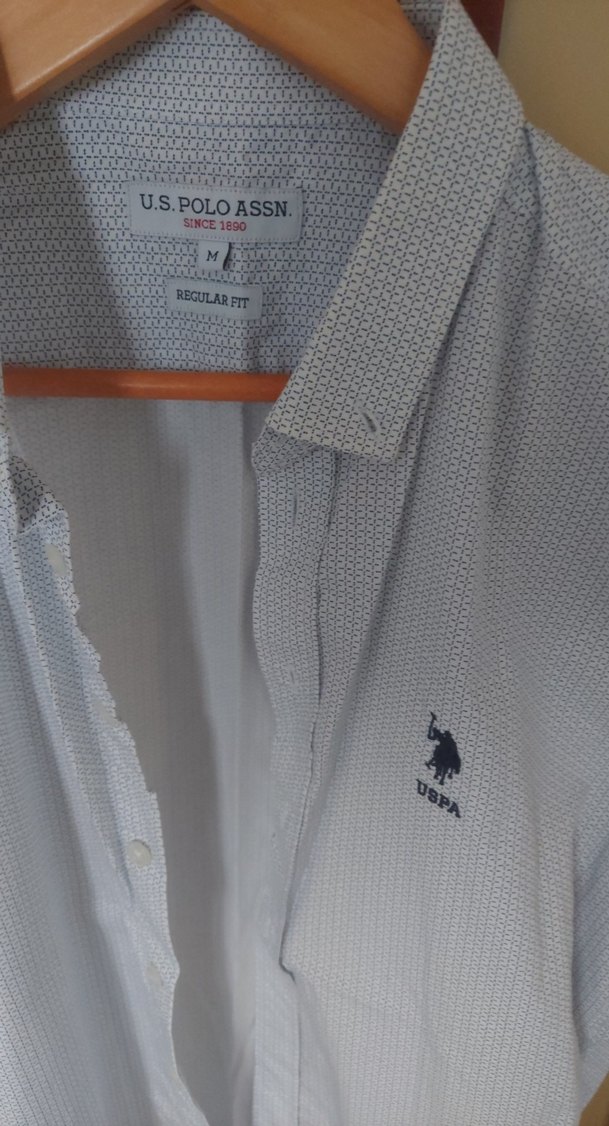 U.S. POLO Marka Uzun Kollu, Düğmeli - Görsel 2