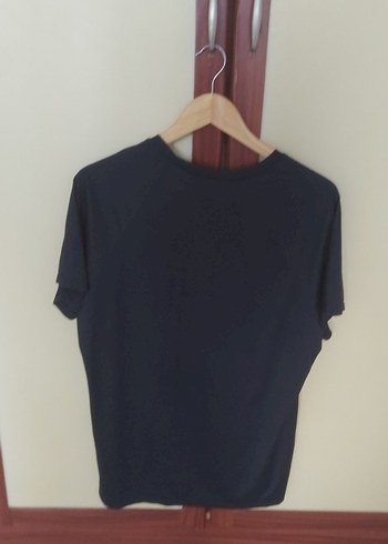 Siyah Erkek Kısa Kollu Spor Tişört - Görsel 3