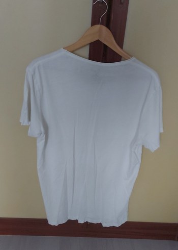 Kaft Marka, Baskılı Beyaz Unisex Tişört - Görsel 3