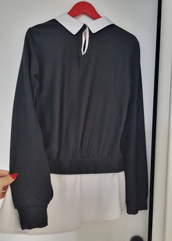 Uzun Kollu Yakalı  Bluzu - Görsel 4