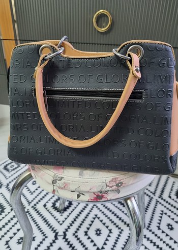 iki renk li el çantası - Görsel 3