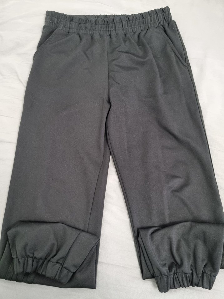 siyah Kadın Rahat Kesim eşofman - Görsel 2