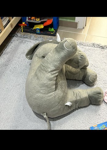 Gri Fil Peluş Oyuncak - Görsel 2