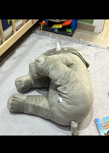 Gri Fil Peluş Oyuncak - Görsel 3