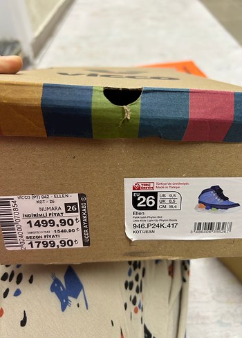 Vicco ışıklı çocuk bot - Görsel 5