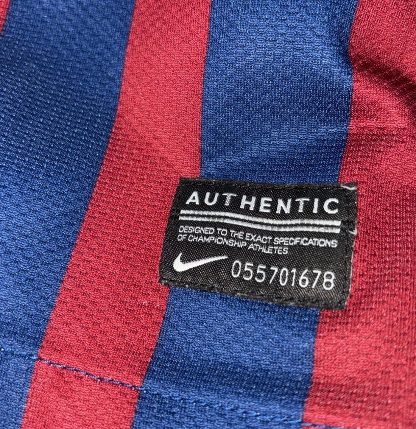 Barcelona 11-12 İç Saha Forması (ORİJİNAL) - Görsel 5