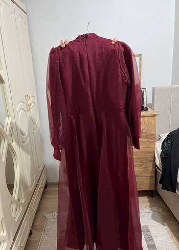 Abiyemiz yenidir 1 kere giyilmiştir kemerde dahil - Görsel 4