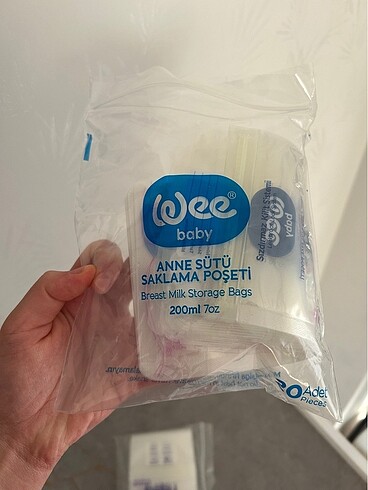 Anne sütü saklama poşetleri - Görsel 2