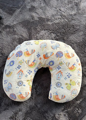 Çok Renkli Desenli Emzirme ve Hamilelik Yastığı - Görsel 2