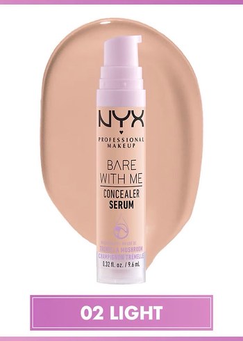 NYX Bare With Me Kapatıcı Serum 01 Fair - Görsel 2