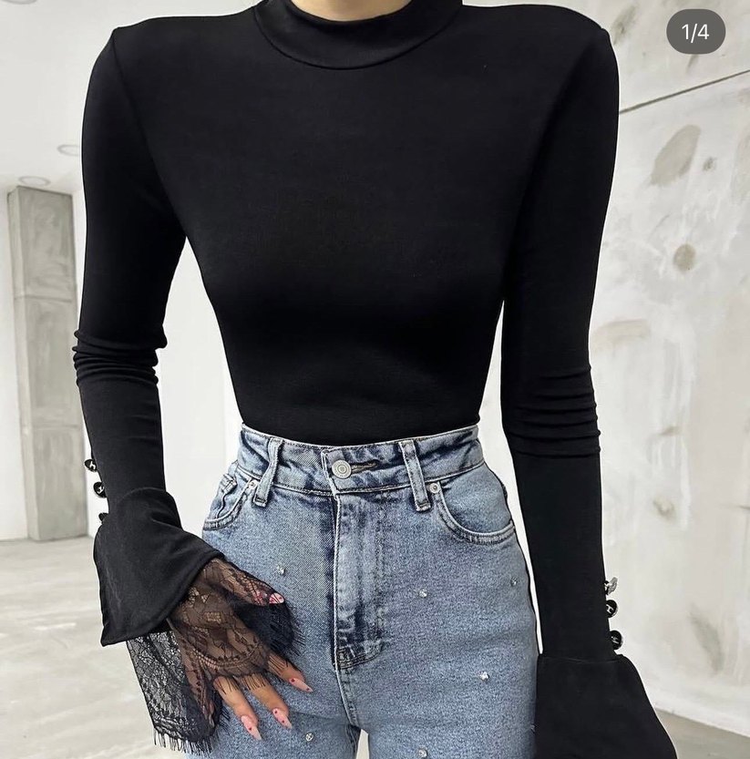 Kırmızı Yüksek Yakalı Gotik Mini Elbise - Görsel 3