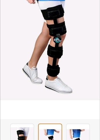 medikal ayarlı dizlik 60 cm - Görsel 2