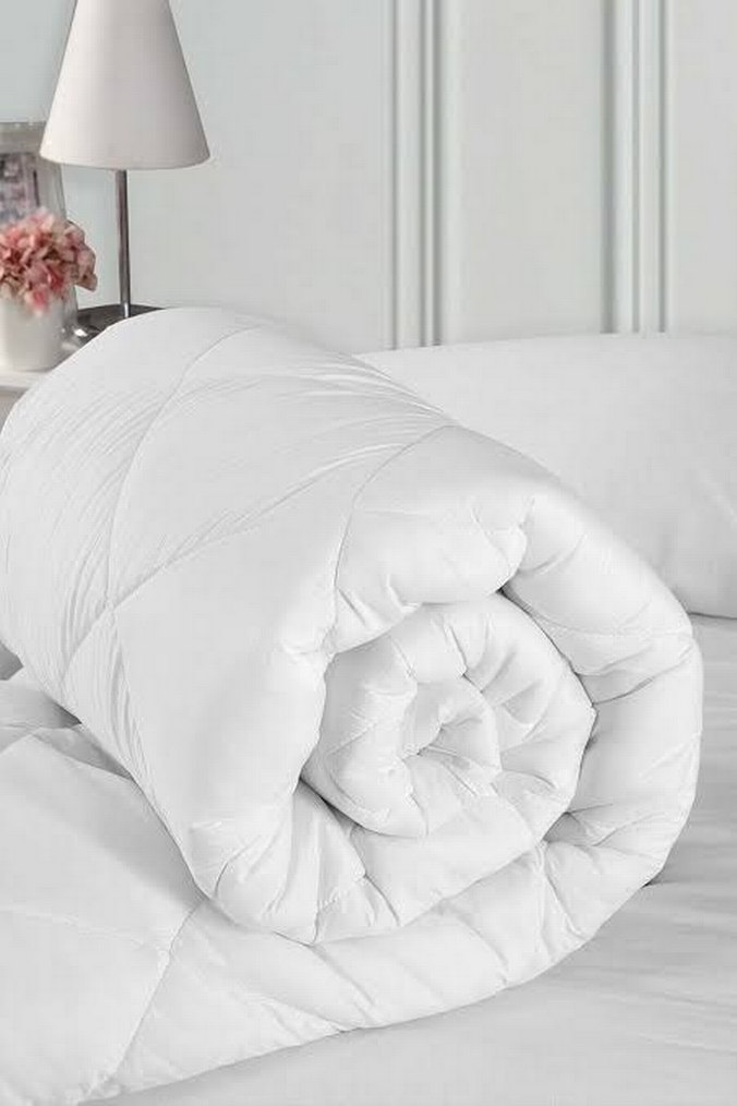 Beyaz Yumuşak silikon Yorgan - Görsel 3