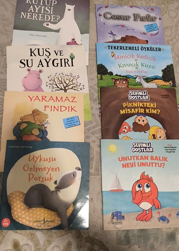 Çocuk Kitapları Seti - Masal ve Hikayeler