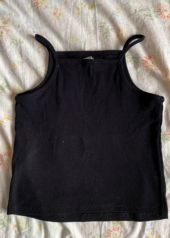 Siyah İnce Askılı Kadın Atlet - Görsel 2