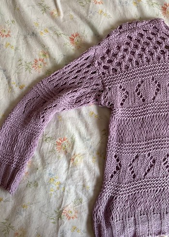 Bohem Mor Ajurlu Kadın Kazak - Görsel 3