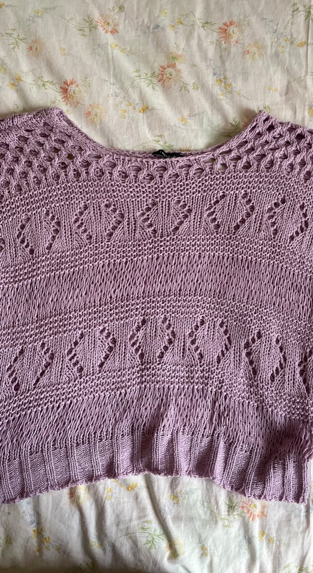 Bohem Mor Ajurlu Kadın Kazak - Görsel 2