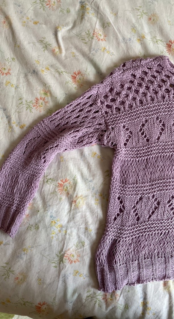 Bohem Mor Ajurlu Kadın Kazak - Görsel 3