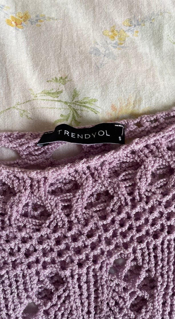 Bohem Mor Ajurlu Kadın Kazak - Görsel 4