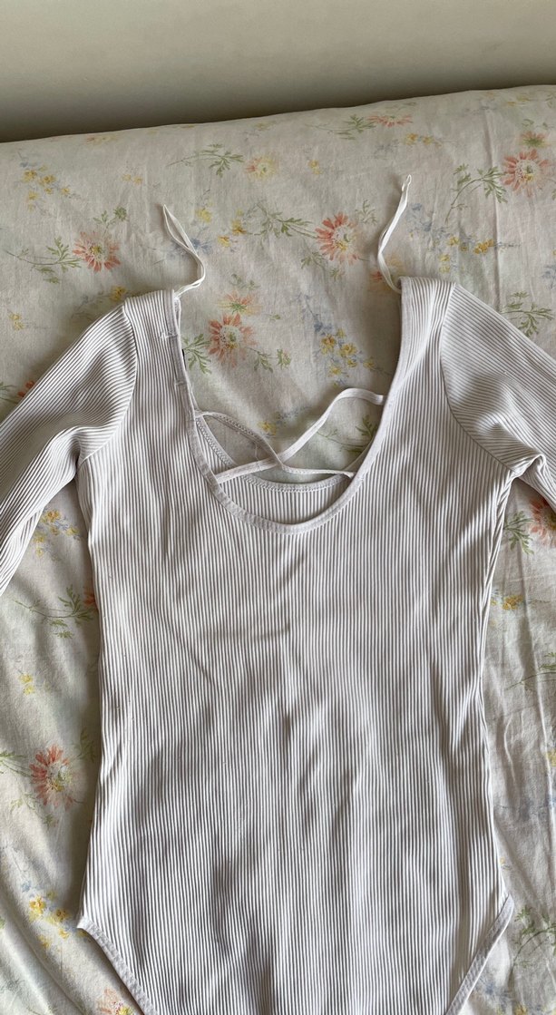 Alttan Çıtçıtlı Uzun Kollu Kadın Bluz - Görsel 4