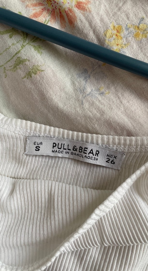 Beyaz Askılı Crop - Görsel 4