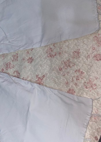 Beyaz  Rahat Kesim Midi Kadın Pantolon - Görsel 4