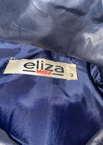 Düğmeli Uzun Lacivert Kadın Yelek - Görsel 2