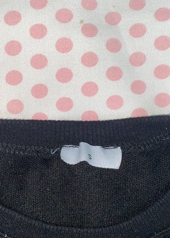 Siyah Baskılı unisex Kısa Kollu Tişört - Görsel 3