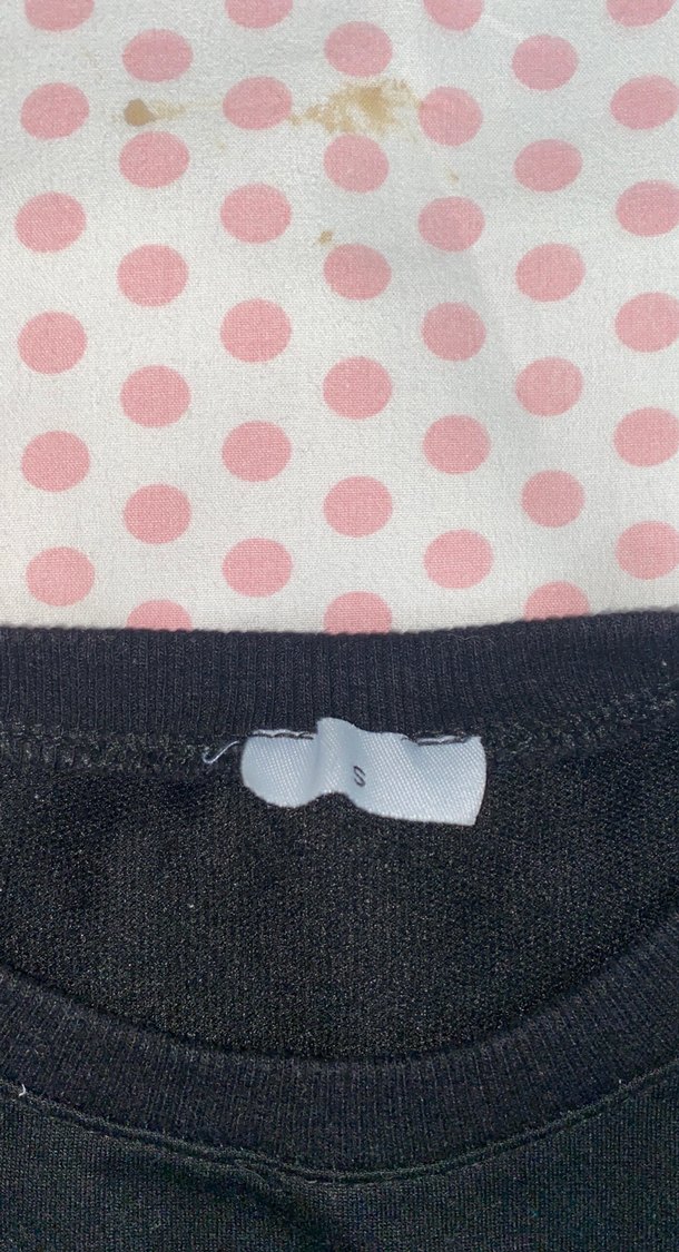 Siyah Baskılı unisex Kısa Kollu Tişört - Görsel 3