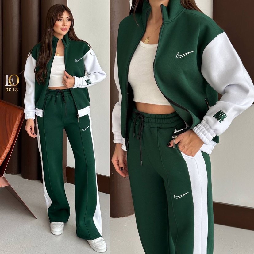 Nike Fermuarlı Kadın Eşofman Takımı - Görsel 3