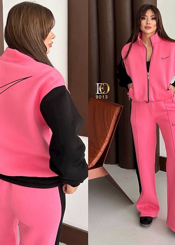 Nıke Yüksek Yakalı Kadın Eşofman Takımı - Görsel 3