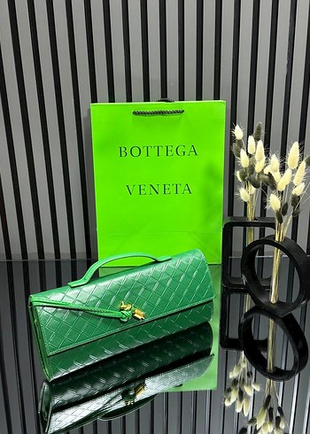 Bottega Veneta Siyah Deri Kadın Çanta - Görsel 11