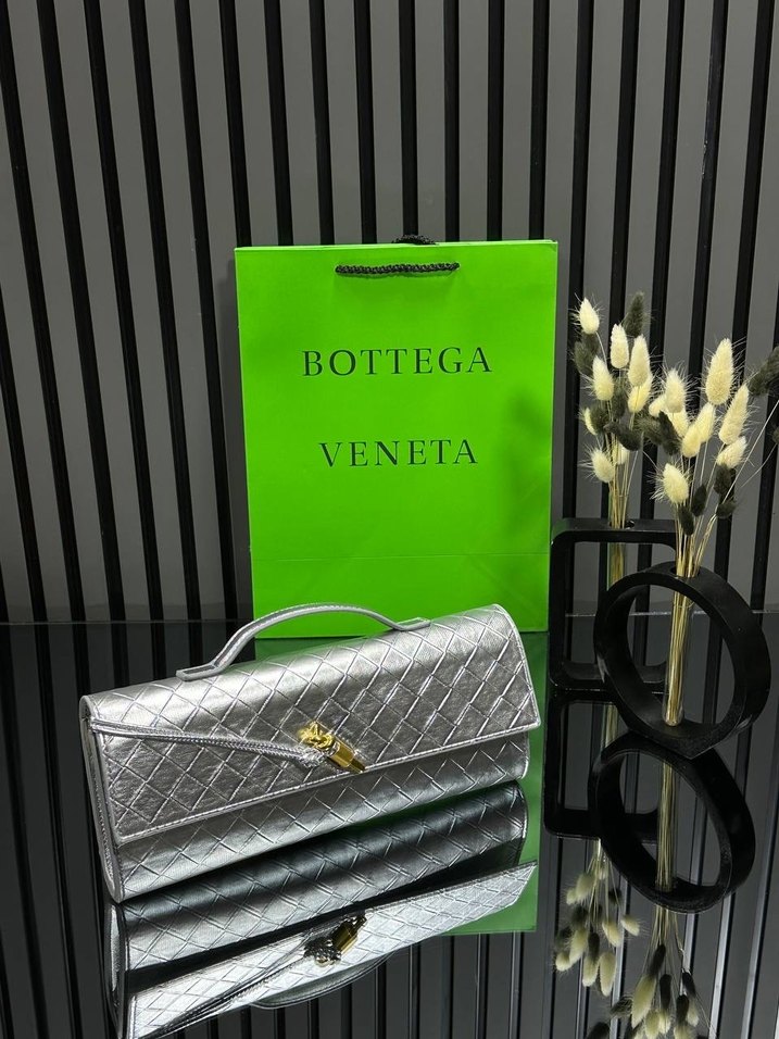 Bottega Veneta Siyah Deri Kadın Çanta - Görsel 4