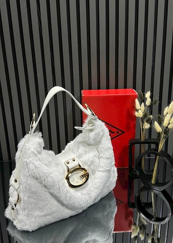 Guess Deri Tokalı Kadın Çanta - Görsel 18