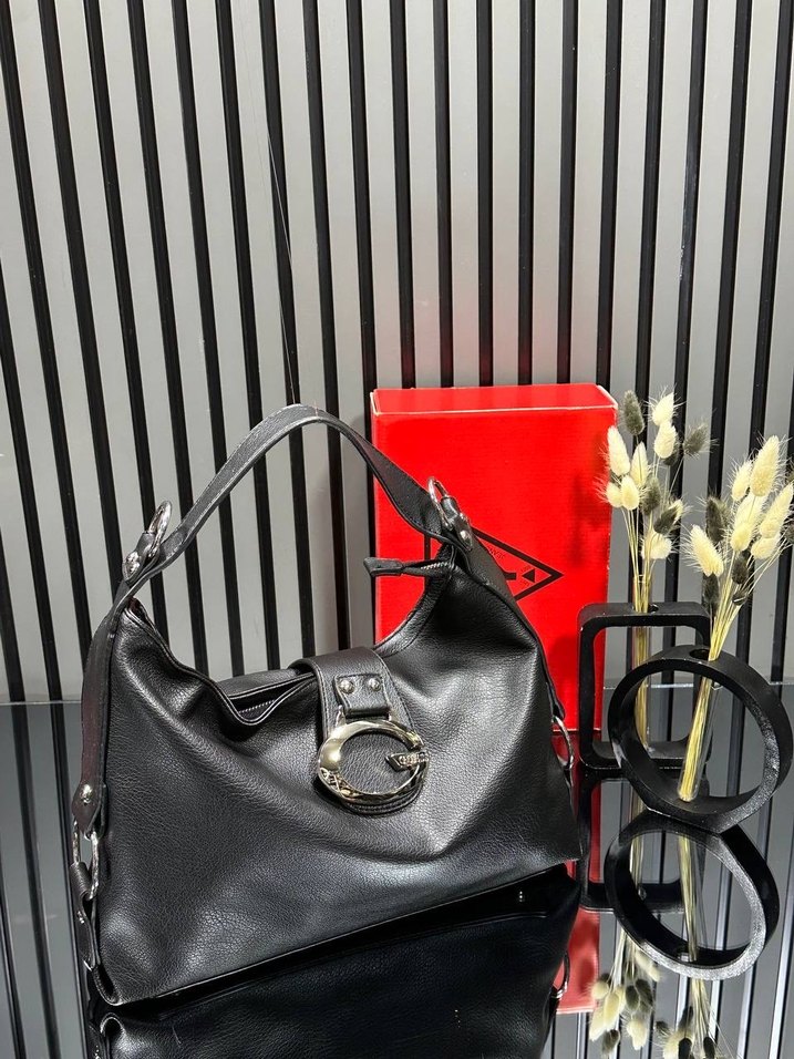 Guess Deri Tokalı Kadın Çanta - Görsel 4