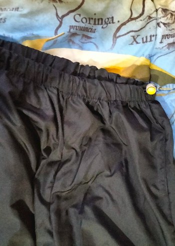 Kadın Siyah Midi Rahat Kesim Kumaş Pantolon - Görsel 4