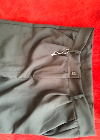 siyah kumaş pantolon - Görsel 4