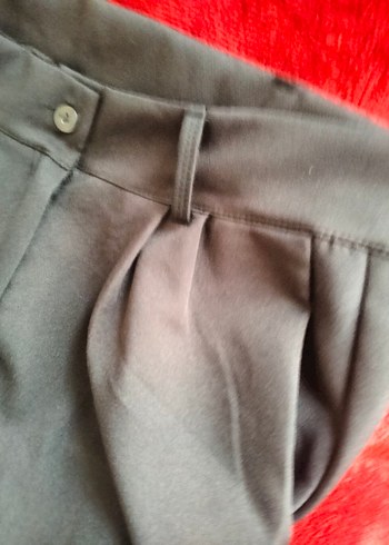 siyah kumaş pantolon - Görsel 3