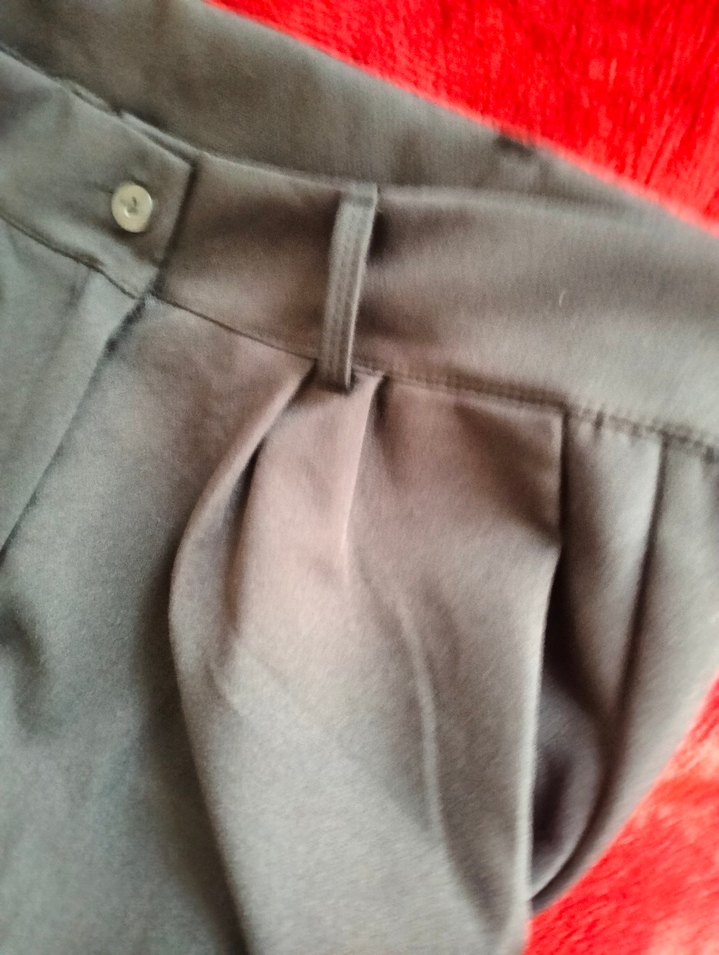 siyah kumaş pantolon - Görsel 3