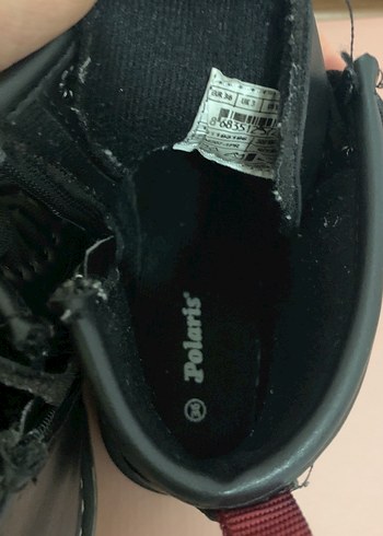 Siyah Rugan Bağcıklı Punk Bot - Görsel 4