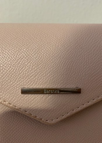 Bej Zincir Detaylı Kadın Deri Çanta - Görsel 2