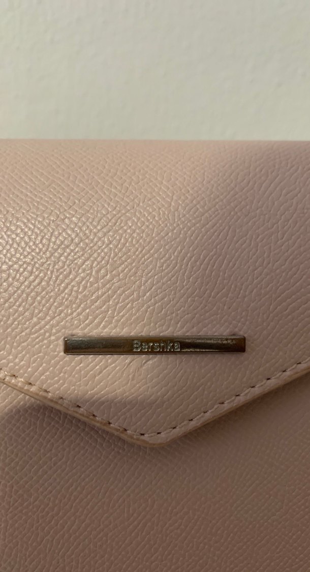 Bej Zincir Detaylı Kadın Deri Çanta - Görsel 2