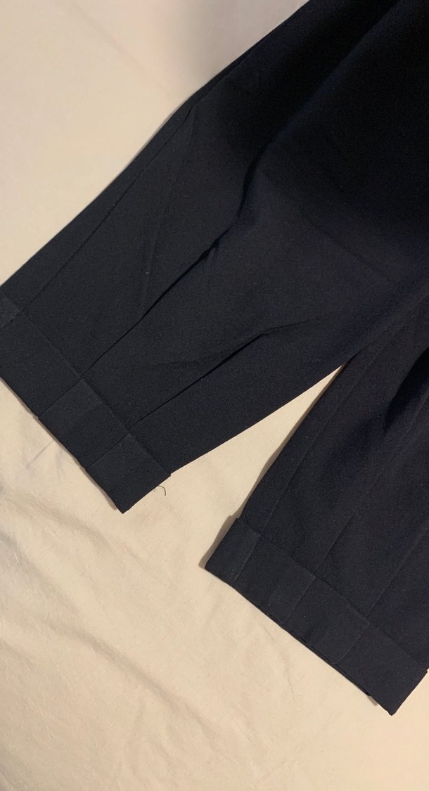 Siyah Kumaş Pantolon - Görsel 4